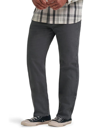 Wrangler Authentics Men's Regular Fit Comfort Flex Waist Jean, Dark Stonewash, 36W x 30L