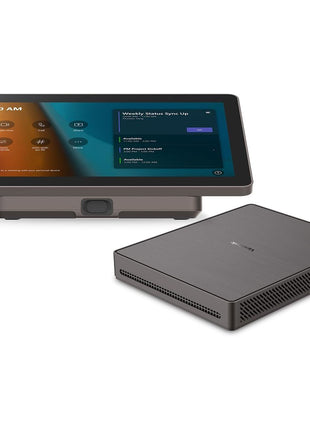 ViewSonic TeamJoin TRS10 Bundle Certified for Microsoft Teams Rooms Includes MPC310-W31-TU Computing Engine mini-PC and MRC1010-TN 10-inch Touch Console with USB-C, HDMI ingest, and Motion Sensor
