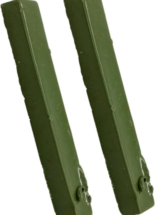 SuperDi Green DOP Wax Replacement for Lapidary Cabochons Cabbing Forming Buffing Polishing Cutting Made of Bees Waxs (2Pack)