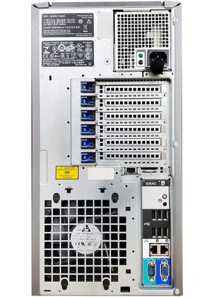 Dell PowerEdge T320 Tower Server with Intel Xeon E5-2470 v2 CPU, 128GB RAM, 4TB SSDs, 8TB HDDs, RAID, Windows Server 2019 (Renewed)