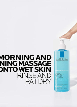 La Roche-Posay Toleriane Purifying Foaming Facial Cleanser, Oil Free Face Wash for Oily Skin and for Sensitive Skin with Niacinamide, Pore Cleanser Won't Dry Out Skin, Unscented