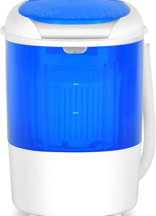 Giantex Portable Washing Machine, Mini Washer and Spinner Combo, 5.5lbs Washing Capacity, Semi-automatic Compact Laundry Machine for Apartment Dorm RV