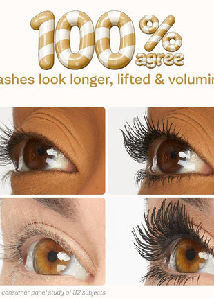 tarte tartelette XL tubing mascara – Lash Extensions in a Tube with Peptide, Extra-Bold Buildable Lifted Length & Volume, Smudge-Proof Longwear, Easy-to-Remove, Vegan & Cruelty-Free