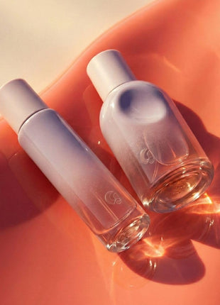 Glossier You Fleur Duo Perfume Gift Set: Fresh Floral Eau de Parfum with Ylang-Ylang, Apricot Skin & Ambrox Notes