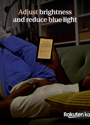 Kobo Clara Colour | Colour eReader | 6 inch Glare-Free Colour E Ink KaleidoTM 3 Display | Dark Mode Option | Waterproof | Audiobooks | 16GB of Storage | Black