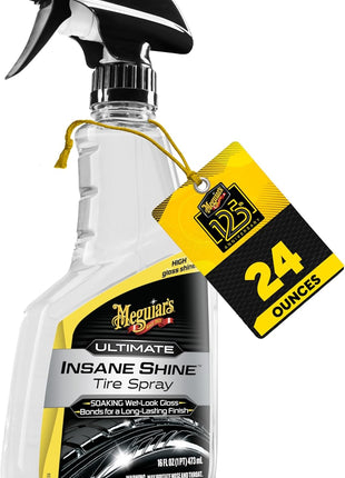 Meguiar's G250816 - Ultimate Insane Shine Tire Spray-16oz