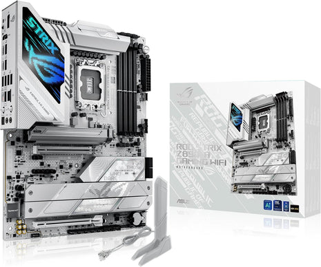 ASUS ROG STRIX Z890-A GAMING WIFI Z890 LGA 1851 ATX motherboard, Intel CoreTM Ultra Series 2 Ready, Advanced AI PC-ready, 16+2+1+2 stages, DDR5, WiFi 7, 2.5G, 5x M.2, ThunderboltTM 4, USB Type-C, AI OC