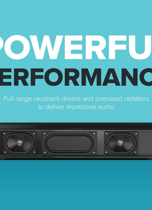 Creative Stage SE 2.0 Bluetooth Sound Bar Speaker - Black - Under Monitor - USB - 1 Pack