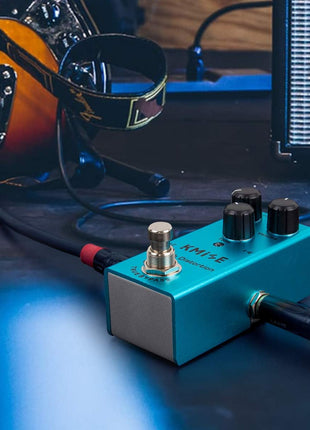 Kmise Crunch Distortion Electric Guitar Effects Pedal Mini Single Type DC 9V True Bypass