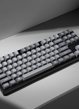 Keychron K8 Max QMK Wireless Custom Mechanical Keyboard, Hot Swappable TKL 80% Layout Bluetooth/2.4G/USB-C Programmable, Aluminum Frame Super Red Switch NKRO Gaming Keyboard for Mac/Windows