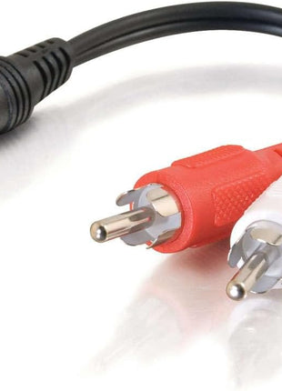 3.5MM Stereo Female to 2 RCA Male Y CBL