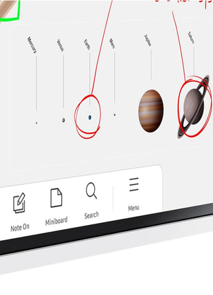 Samsung Pro 65" 4K WMB Interactive Display, SmartView+, Built-in Speakers, Wi-Fi and Bluetooth Embedded, Durable Screen, Universal Pairing, LH65WMBWBGCXZA