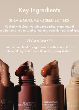 Summer Fridays Tinted Lip Butter Balm - Conditioning Vegan Lip Balm for Instant Moisture, Shine & Hydration - Sheer-Tinted, Soothing Skincare (Vanilla & Vanilla Beige)