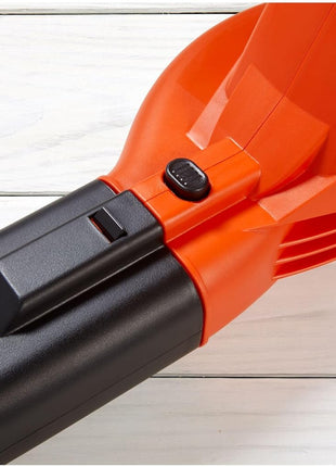 BLACK+DECKER Electric Leaf Blower, Handheld Blowers for Lawn Care, Lightweight, 180 MPH 180 CFM, 7-Amp, Corded (LB700)