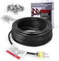 HEATIT HIRD 20 feet 5 Watts Per Foot Roof & Gutter Snow De-Icing Cable