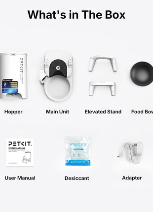 PETKIT Automatic Cat Feeder with Camera, Upgraded Multi-Cat Recognition, 2.4G&5G WiFi Pet Feeder with Freshness Preservation,3L Timed Food Dispenser with Low Food Sensor,Night Vision Motion Capturing