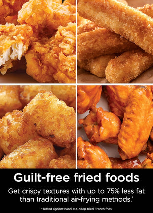 Ninja Air Fryer Pro, 5 Qt, 4-in-1, Grey, AF141 | Air fry, roast, reheat, dehydrate, 1750W, 400F max, Fits 4 lbs fries, Nonstick basket, Dishwasher-safe