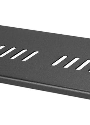StarTech.com 1U Server Rack Shelf - Universal Vented Rack Mount Cantilever Tray for 19 inch Network Equipment Rack & Cabinet - Heavy Duty Steel - Weight Capacity 44lb/20kg - 7 inch Deep Shelf (CABSHELF1U7V)