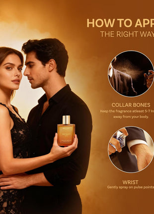 BellaVita Luxury Honey Oud Eau de Parfum | 100 ml | Unisex Perfume | Long-lasting Eau de Parfum perfume with Honey, Bergamot, Oud & Amber notes for men and women.