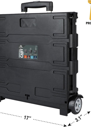 Olympia Tools 85-010 Grand Pack-N-Roll Portable Tools Carrier with Telescopic Handle, 80 Lb. Load Capacity, Black 2025 New Version