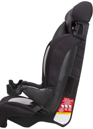 Safety 1st Grand 2-in-1 Booster Car Seat, Converts from High Back to Belt-Positioning Booster, High Back Seat for Kids 30-65, and Belt-Positioning 40-100 Pounds, Black Sparrow
