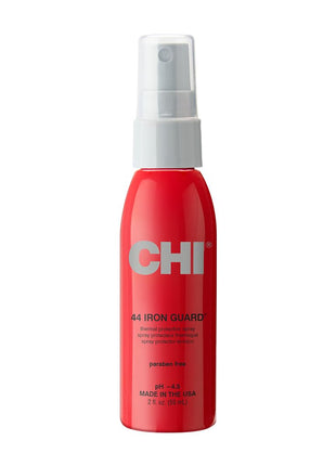 CHI 44 Iron Guard Thermal Protection Spray, Nourishing Formula Helps Resist Heat Damage to Hair & Tame Frizz, 2 Oz