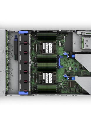 HPE ProLiant DL380 Gen11 2U Rack Server Bundle with Dual Xeon 4410y 12-Core 2GHz, 1TB DDR5 Memory, 15.36TB Enterprise SAS 12Gb/s SSD Storage, RAID, Dual Power, iLO and Rail Kit