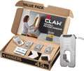 3M CLAW(TM) 45 lb. Drywall Picture Hanger With Spot Markers, Heavyweight Hanging Solution for Room Decor and Office Decor, Including Mirrors or Large Art ??4 Count (Pack of 1)