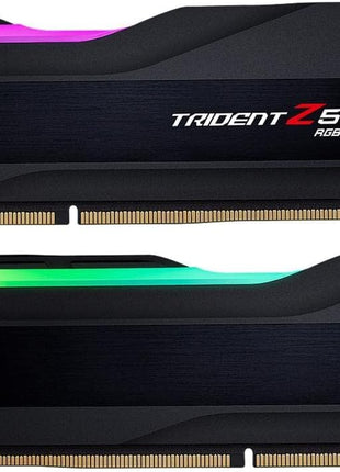 G.SKILL Trident Z5 RGB Series DDR5 RAM (Intel XMP 3.0) 96GB (2x48GB) 5600MT/s CL40-40-40-89 1.25V Desktop Computer Memory U-DIMM - Matte Black (F5-5600J4040D48GX2-TZ5RK)