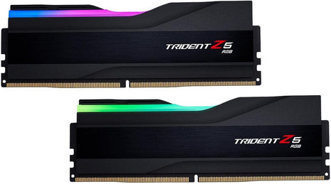 G.SKILL Trident Z5 RGB Series DDR5 RAM (Intel XMP 3.0) 96GB (2x48GB) 5600MT/s CL40-40-40-89 1.25V Desktop Computer Memory U-DIMM - Matte Black (F5-5600J4040D48GX2-TZ5RK)