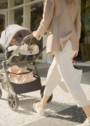 Maxi-Cosi Zelia 2 Luxe 5-in-1 Modular Travel System, New Hope Tan