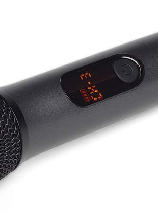 JBL Wireless Two Microphone System with Dual-Channel Receiver, Black