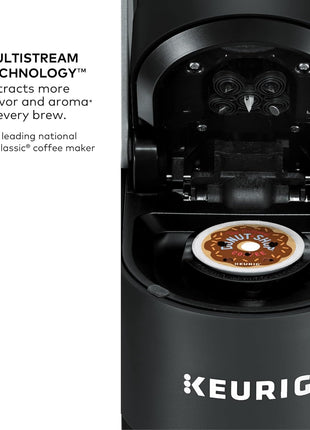 Keurig K-Supreme Single Serve K-Cup Pod Coffee Maker, MultiStream Technology, 4 Brew Sizes, 66oz Dual-Position Removable Reservoir, Black | Multistream Technology, 4 Brew Sizes, 8, 10, 12 Oz, 66 Oz Dual-Position Removable Reservoir