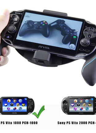 OSTENT Durable Joypad Bracket Holder Case Hand Grip Handle for Sony PSV PS Vita 1000 PCH-1000 Color Blue