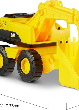 Cat Construction 7" Dump Truck, Loader & Excavator toys Combo Pack