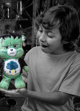 Care Bears Universal Monsters 9" Fun Size Plush - Grumpy as Frankenstein - Soft, Huggable Plushie, Stuffed Animal for Girls and Boys, Ages 4+