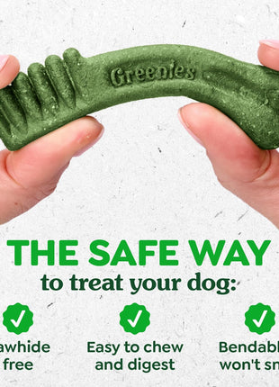Greenies Veterinarian-Recommended Adult Natural Dental Dog Treats Petite Size, Dog Dental Chews, Original Flavor, 36 oz. Pack, 60 Count