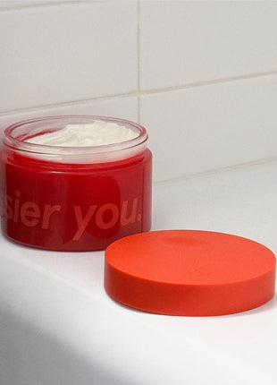 Glossier Crème de You Dry-Touch Body Butter - Signature You Fragrance Scented Body Cream for Dry Skin & 24 Hour Hydration - Shea Butter & Jojoba Oil - Warm & Spicy - Dermatologist-Tested, Vegan, 215ml