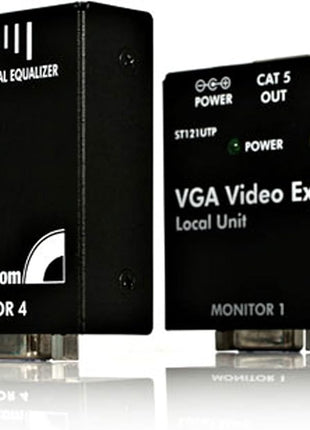 StarTech.com VGA Video Extender over Cat5 (ST121 Series) - Up to 500ft (150m) - VGA over Cat 5 Extender - 2 Local and 2 Remote , TAA (ST121UTP)