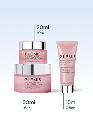 ELEMIS Pro-Collagen Rose Marine Cream, Lightweight Daily Face Moisturizer