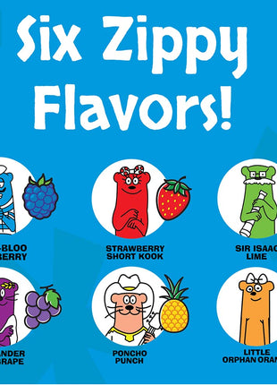 Otter Pops, Giant Original 5.5oz, 27 Ice Pops, Six Zippy Flavors