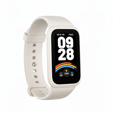 XIAOMI Smart Band 9 Active Global Version 1.47'' Display 18-Day Battery Life Modes All-Day Health and Fitness Monitoring 5ATM White