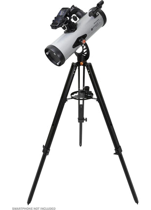 Celestron StarSense Explorer LT 114AZ App-Enabled Telescope – 114mm Newtonian Reflector with Smartphone Dock & StarSense App – iPhone & Android Compatible – Easy-to-Use for Beginners
