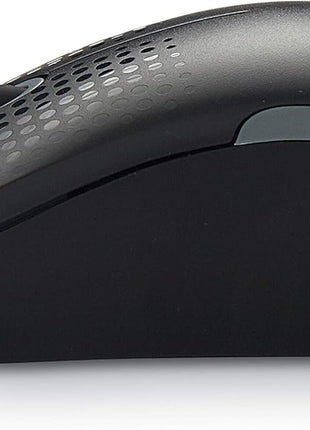 Verbatim USB Silent Corded Optical Mouse - Computer Wired Noiseless and Silent Click Mouse for Mac and PC - Black