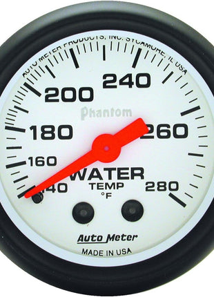 AUTO METER 5731 Phantom Mechanical Water Temperature Gauge