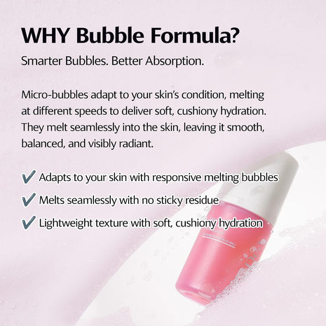 Mucin Mineral Vita Bubble First Essence Duo with Micro-Bubble Formula and 2-in-1 Toner Serum, K Beauty for Glass Skin 2.03 Fl Oz 2ea