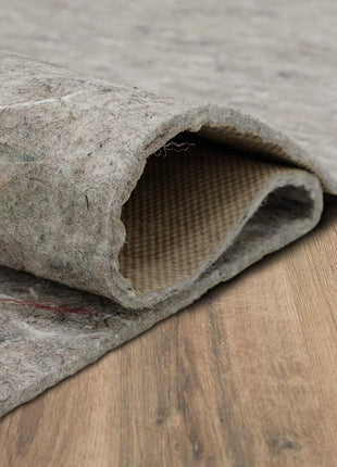 Mohawk Home Non Slip Rug Pad 8' x 10' - 1/4" Thick Felt + Latex Rubber Gripper - Dual Surface Cushion for Hardwood, Carpet, Tile Floors, Made in USA