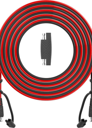 OYMSAE 25Feet SAE Extension Cable Quick Disconnect Connector 16AWG for Automotive, Solar Panel, Charging Adapter (25FT)