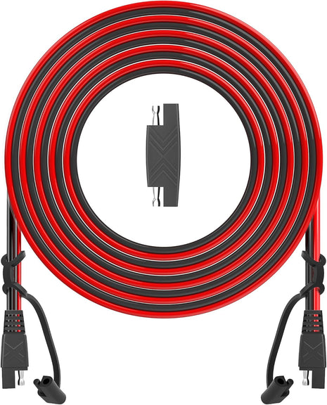 OYMSAE 25Feet SAE Extension Cable Quick Disconnect Connector 16AWG for Automotive, Solar Panel, Charging Adapter (25FT)