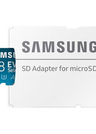 Samsung EVO Select 128GB microSDXC Memory Card + Adapter, Up to 160MB/s | UHS I, C10, U1, V10, A1, microSD for Mobile Phone, Smartphones, Nintendo Switch, and Tablets (MB-ME128SA/AM)